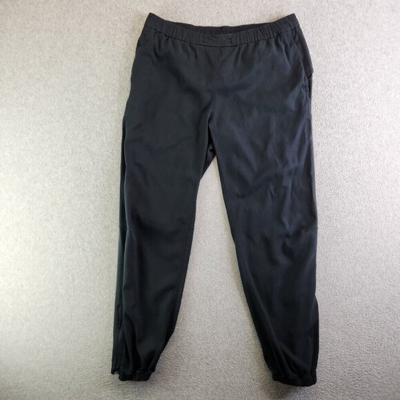 Lululemon Pants Womens 8 Black Essential Affinity Mid Rise Jogger Drapey Loose - Picture 16 of 16